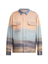 Shop Blue Sky Inn Sunrise Clouds Shirt Jacket at Saks Fifth Avenue