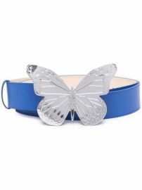 Shop Blumarine butterfly appliquxE9 belt with Express Delivery - at Farfetch