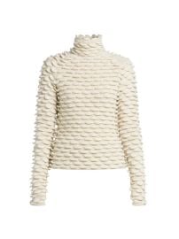 Shop Bottega Veneta Fish Scale Wool-Blend Sweater Saks Fifth Avenue at Saks Fifth Avenue