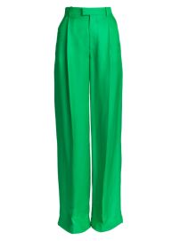 Shop Bottega Veneta Salon 03 Pleated Wide-Leg Pants at Saks Fifth Avenue