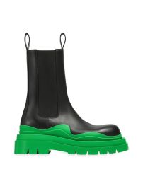 Shop Bottega Veneta Tire Leather Chelsea Boots at Saks Fifth Avenue