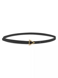 Shop Bottega Veneta Triangle-Buckle Leather Belt at Saks Fifth Avenue