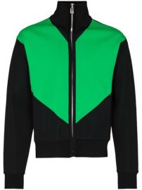 Shop Bottega Veneta technical double panel zipped track jacket with Express Delivery - at Farfetch