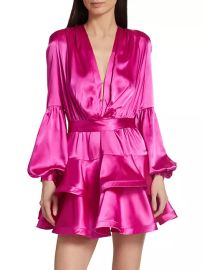 Shop Bronx and Banco Bedouin Ruffled Minidress at Saks Fifth Avenue