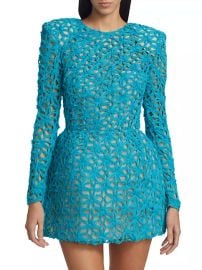 Shop Bronx and Banco Casey Long-Sleeve Minidress at Saks Fifth Avenue