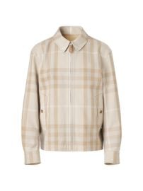 Shop Burberry Fitzroy Reversible Cotton Jacket at Saks Fifth Avenue