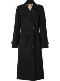 Shop Burberry Waterloo Heritage double-breasted trench coat with Express Delivery - at Farfetch