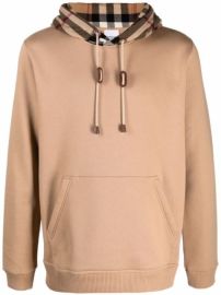 Shop Burberry vintage-print hoodie with Express Delivery - at Farfetch
