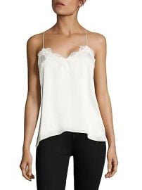 Shop Cami NYC Racer Silk Charmeuse Camisole up to 70 Off at Saks Fifth Avenue