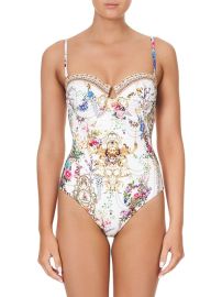 Shop Camilla By The Meadow Laced-Back Underwire One-Piece Swimsuit at Saks Fifth Avenue