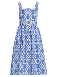 Shop Cara Cara Candace Cotton Midi-Dress at Saks Fifth Avenue