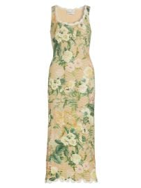 Shop Cara Cara Orel Floral Cotton Midi-Dress at Saks Fifth Avenue