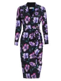 Shop Chiara Boni La Petite Robe Aella Floral Midi-Dress at Saks Fifth Avenue