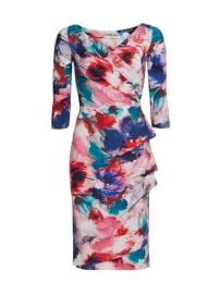 Shop Chiara Boni La Petite Robe Florien Floral Sheath Dress at Saks Fifth Avenue