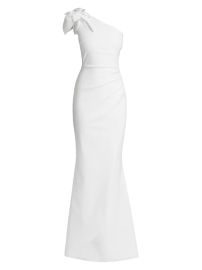 Shop Chiara Boni La Petite Robe Gosia One-Shoulder Gown at Saks Fifth Avenue