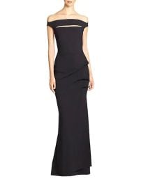 Shop Chiara Boni La Petite Robe Melania Off-The-Shoulder Gown at Saks Fifth Avenue