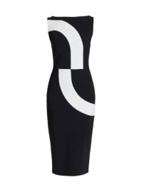 Shop Chiara Boni La Petite Robe Monica Boatneck Cocktail Dress at Saks Fifth Avenue