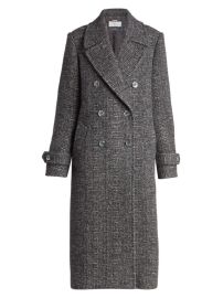 Shop Chlo Long Double-Breasted Coat at Saks Fifth Avenue