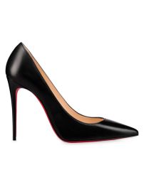 Shop Christian Louboutin Kate 100MM Leather Pumps at Saks Fifth Avenue