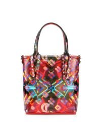 Shop Christian Louboutin Mini Cabata NS Patent Leather Discolaser Loubinthesky Tote at Saks Fifth Avenue