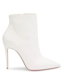 Shop Christian Louboutin So Kate 100 Leather Booties at Saks Fifth Avenue