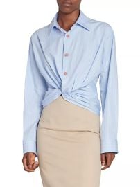 Shop Christopher Esber Tempest Twist Stripe Shirt at Saks Fifth Avenue