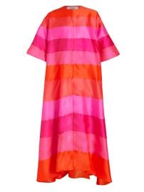 Shop Christopher John Rogers Colorblock Opera Coat at Saks Fifth Avenue