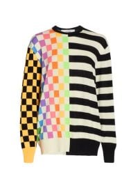 Shop Christopher John Rogers Intarsia Combination Sweater at Saks Fifth Avenue