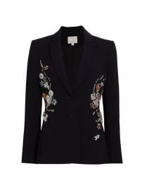 Shop Cinq  Sept Cheyenne Ivy Garden Blazer at Saks Fifth Avenue