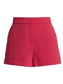 Shop Cinq  Sept Elaine Crepe Shorts at Saks Fifth Avenue