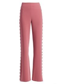 Shop Cinq  Sept Highland Studded Slit Pants at Saks Fifth Avenue