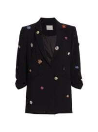 Shop Cinq  Sept Khloe Ditsy Blazer at Saks Fifth Avenue