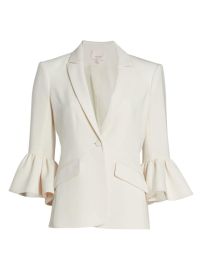 Shop Cinq  Sept Madeline Bell-Sleeve Blazer at Saks Fifth Avenue