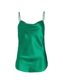 Shop Cinq  Sept Marta Silk Cowlneck Cami Top at Saks Fifth Avenue