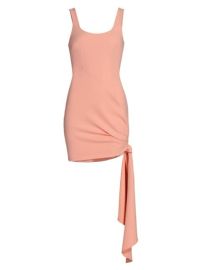 Shop Cinq  Sept Sharon Side-Tie Mini Dress at Saks Fifth Avenue