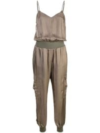 Shop Cinq A Sept Amia sleeveless jumpsuit with Express Delivery - at Farfetch