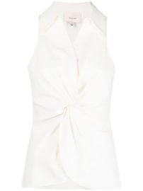 Shop Cinq A Sept Mckenna sleeveless blouse with Express Delivery - at Farfetch