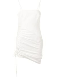 Shop Cinq A Sept pintuck satin-panel minidress with Express Delivery - at Farfetch