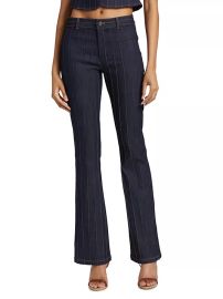 Shop Cinq Sept Alina Seamed Denim Pants at Saks Fifth Avenue