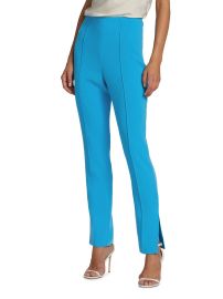 Shop Cinq Sept Brianne Pintuck Crepe Pants at Saks Fifth Avenue