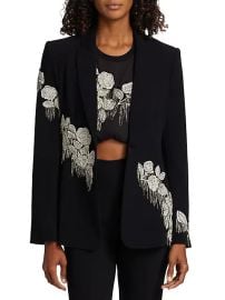 Shop Cinq Sept Candace Embellished Blazer at Saks Fifth Avenue