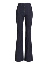 Shop Cinq Sept Carolina Seamed Flared Jeans at Saks Fifth Avenue