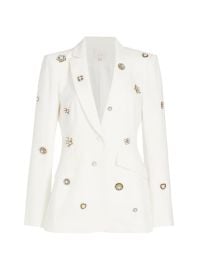 Shop Cinq Sept Cheyenne Embellished Blazer at Saks Fifth Avenue