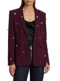 Shop Cinq Sept Cheyenne Single-Breasted Blazer at Saks Fifth Avenue