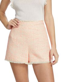 Shop Cinq Sept Coronado Tweed Shorts at Saks Fifth Avenue