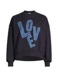 Shop Cinq Sept Denim Love Brandy Sweatshirt at Saks Fifth Avenue