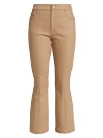 Shop Cinq Sept Dennis High-Waisted Cropped Pants at Saks Fifth Avenue