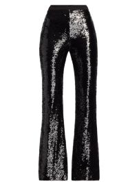 Shop Cinq Sept Holiday Amy Sequin Flared Pants at Saks Fifth Avenue