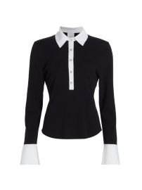 Shop Cinq Sept Jaden Cotton Button-Front Shirt Saks Fifth Avenue at Saks Fifth Avenue