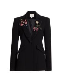 Shop Cinq Sept Jaden Embellished Blazer at Saks Fifth Avenue